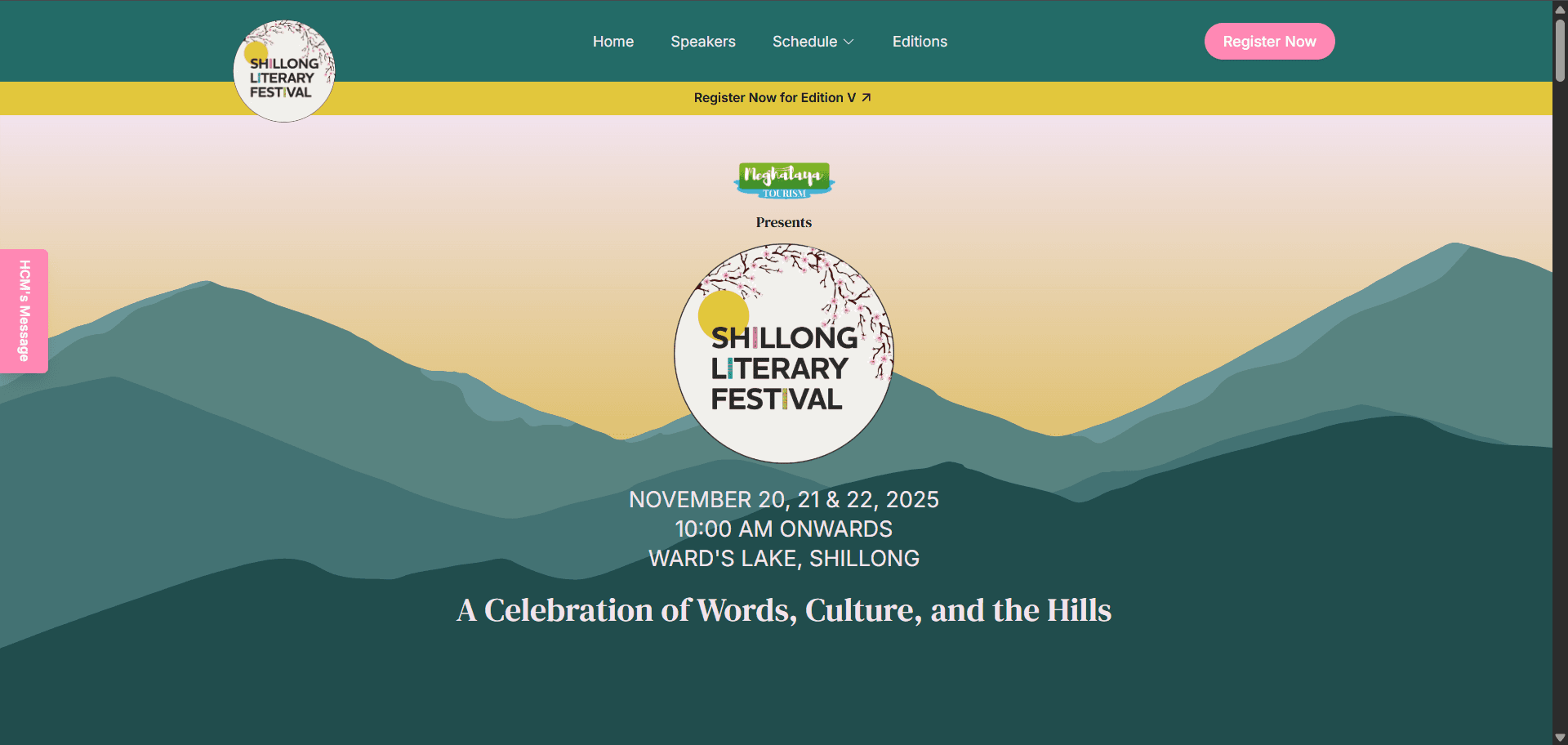 Shillong Lit Fest Website